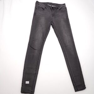 Articles of Society Women's Gray Skinny‎ Jeans, Size 28, Distressed VGUC